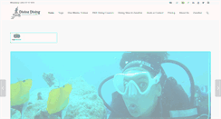 Desktop Screenshot of divine-diving.com